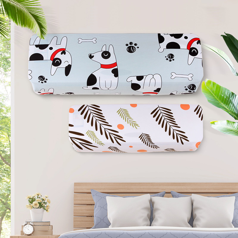 全包空调罩套挂机防尘罩格力美的海尔室内挂式1P1.5P通用卡通田园