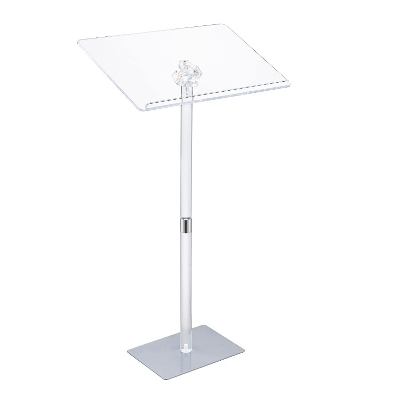 直销亚克力讲台演讲台制品主持台透明有机玻璃领奖台司仪台酒店迎