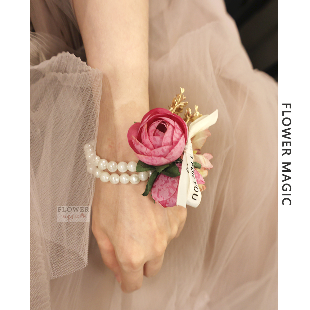 花之魔法手腕花唯美小清新