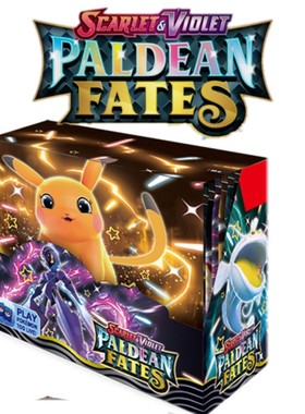 神奇宝贝卡片PTCG宝可梦Paldean Fates朱紫EX补充包口袋妖怪卡牌