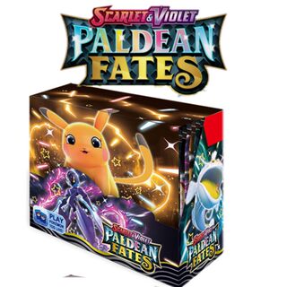 神奇宝贝卡片PTCG宝可梦Paldean Fates朱紫EX补充包口袋妖怪卡牌