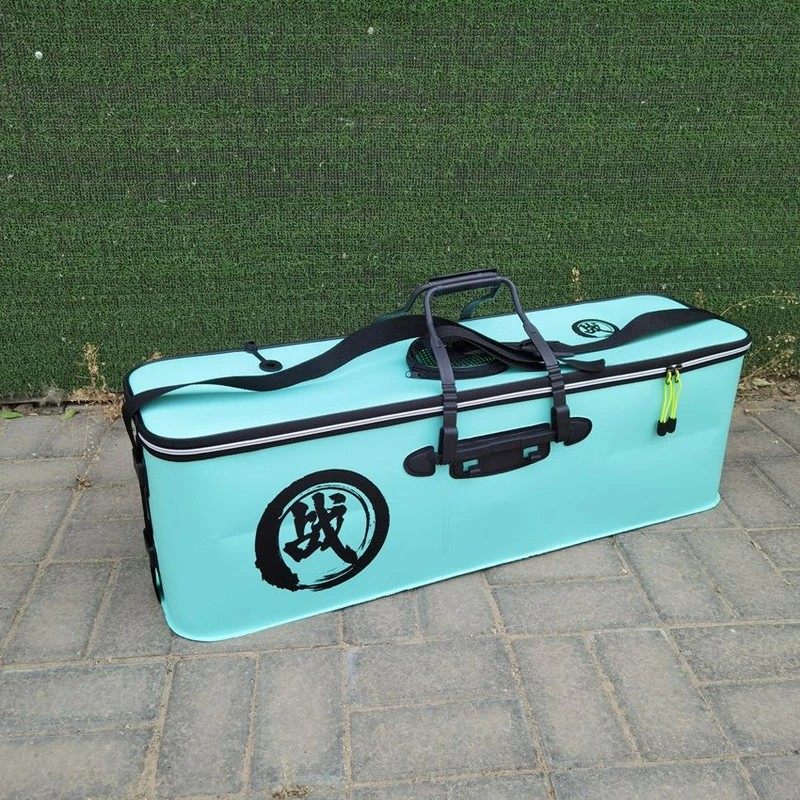 特大加长EVA活鱼桶可折叠活鱼加厚钓鱼桶加大号黄鳝引条桶运渔箱