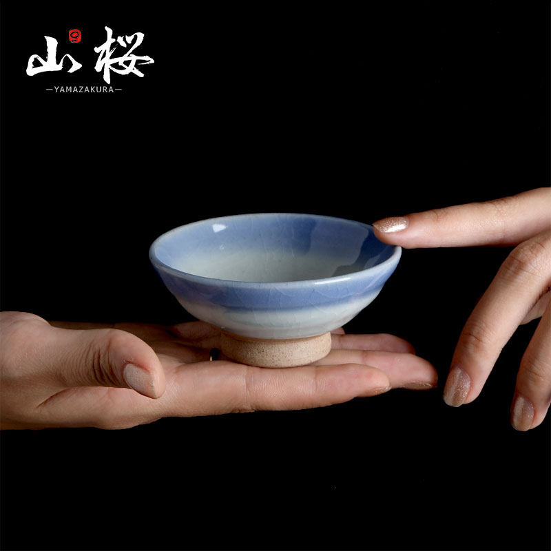 日本进口平盏大全 美浓烧茶杯品茗杯清酒杯 日式中古酒杯酒盏侘寂