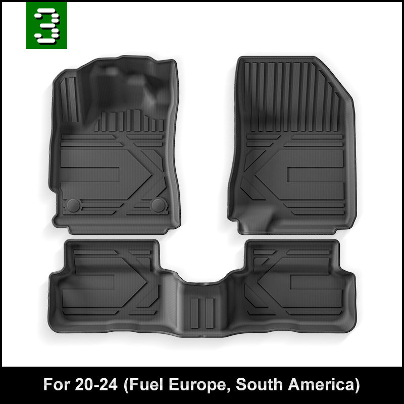 TPE脚垫适用于20-24款达契亚Renault/Dacia Sandero桑德罗跨境 - 实物图
