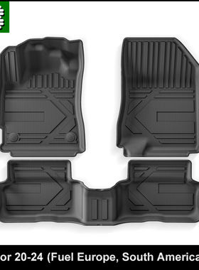 TPE脚垫适用于20-24款达契亚Renault/Dacia Sandero桑德罗跨境