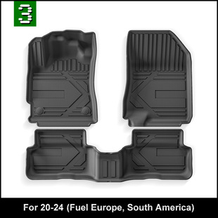 TPE脚垫适用于20-24款达契亚Renault/Dacia Sandero桑德罗跨境
