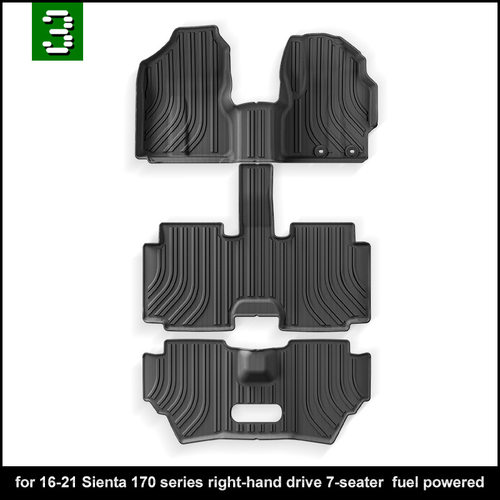 丰田Sienta170右舵脚垫防水