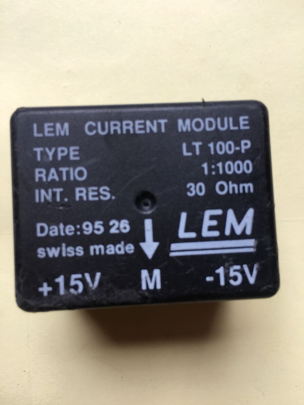 进口电流传感器LEM电流传感器