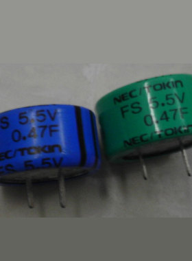 拆机 NEC TOKIN日电东金 电容 法拉电容 5.5V0.47F