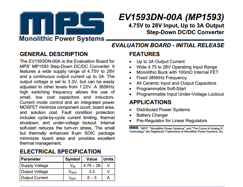 进口降压电源模块IC进口3A28V