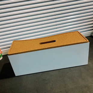 宜家 孤品捡漏 克维索电线管理盒 白色铁艺收纳盒