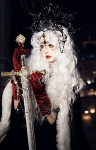 cos道具欧式哥特天使圣剑汉服洛丽塔摄影走秀道具骑士基佬lolita