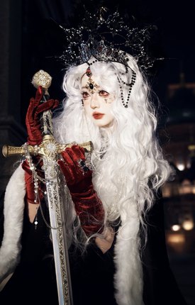 cos道具欧式哥特天使圣剑汉服洛丽塔摄影走秀道具骑士基佬lolita