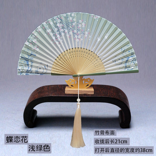 古风折扇女随身小竹扇汉服扇子