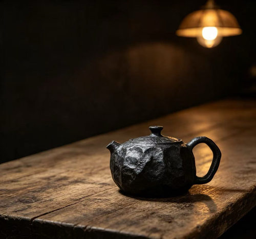 冰碛岩茶壶纯手工整石雕刻手凿泡茶养生壶功夫茶具石壶
