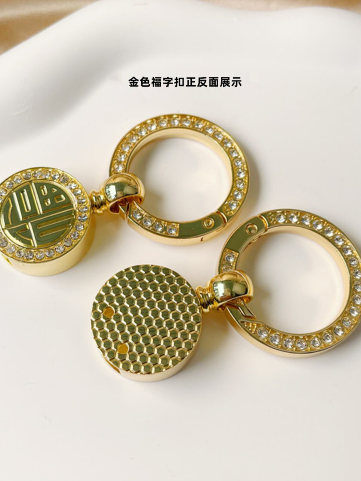 SEIKO FUZI KEYCHAIN ACCESSORIES WIDE-MOUTH BUCKLE PLATE BRAIDED DRAGON SCALES OBLIQUE ROLL BAG HANGING BRAIDED ROPE CLASP HAND-DIY WEAVING