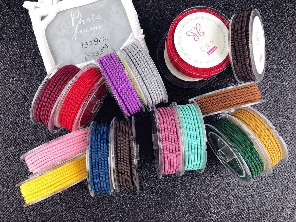 LOSS CLEARANCE MILAN LINE ELEGANT LINE JEWELRY PENDANT ROPE NECKLACE ROPE DISC KNITTER BRAIDED CORE THREAD