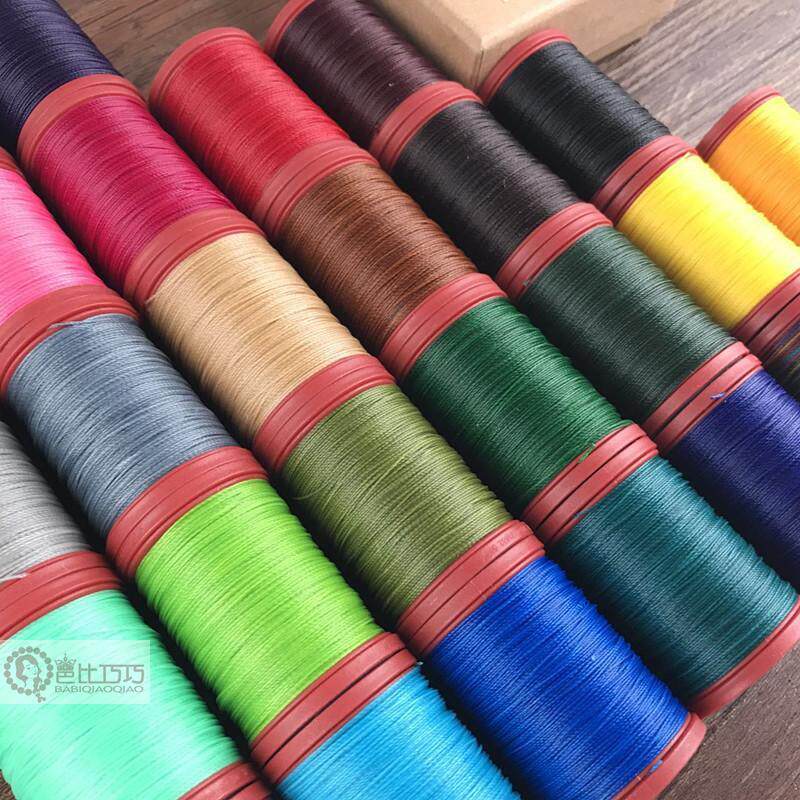 X12 BI QIAN FANG MICRO CORE WAX THREAD M40 SOUTH AMERICAN ROUND WAX 0.45 DIAGONAL KNOT HAND ROPE RING HAND-WOVEN WAX ROPE