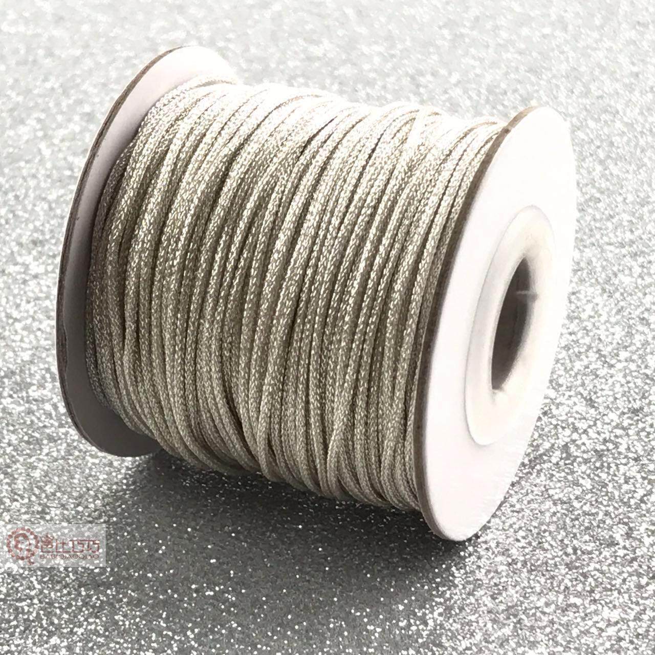 X1 NO. 72 GOLD AND SILVER WIRE A JADE WIRE GOLD AND SILVER 0.8 1MDIY HAND-BRAIDED ROPE MATERIAL WRAPPING LINE LITERARY HAND ROPE LINE