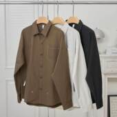 休闲男女夹克1 外套秋季 Schenvega户外山系骨鸟格三防衬衣长袖 衬衫