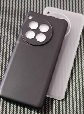 适用OnePlus一加12手机壳保护套全包透明硅胶磨砂保护壳防刮摔TPU软壳简约
