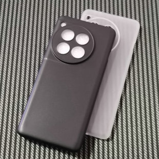 适用OnePlus一加12手机壳保护套全包透明硅胶磨砂保护壳防刮摔TPU软壳简约