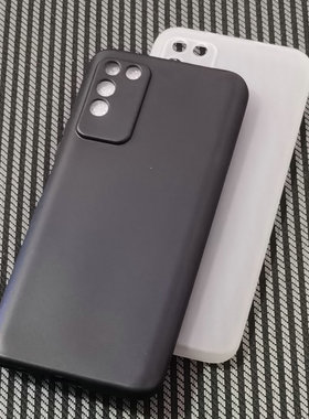 适用华为荣耀X10手机壳TEL-AN00a保护套全包透明硅胶磨砂保护壳防刮摔TPU软壳简约