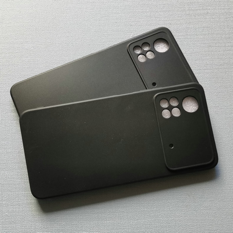 适用小米POCO X4pro 5G手机壳保护套全包透明硅胶磨砂壳防刮摔软