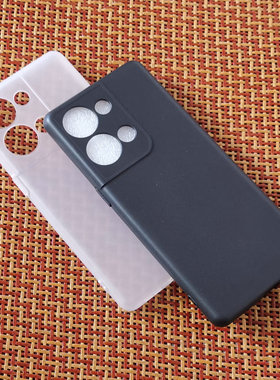 适用OPPO Reno9pro+手机壳PGW110保护套5G全包透明硅胶磨砂软简约