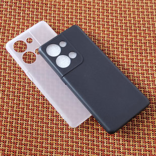 适用OPPO Reno9pro+手机壳PGW110保护套5G全包透明硅胶磨砂软简约