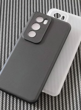 适用OPPO Reno12pro手机壳5G保护套全包透明硅胶磨砂保护壳防刮摔TPU软壳简约