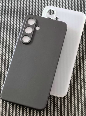 适用三星Galaxy S24FE手机壳5G保护套全包透明硅胶磨砂保护壳防刮摔TPU软壳简约