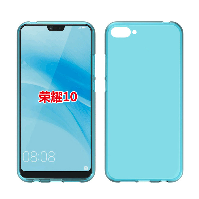 适用华为荣耀10手机壳COL-AL10保护套荣耀9i透明硅胶磨砂防摔软