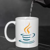 JAVA 水杯陶瓷马克杯男生喝水杯子 爪哇咖啡IT工程师C COFFE MUG