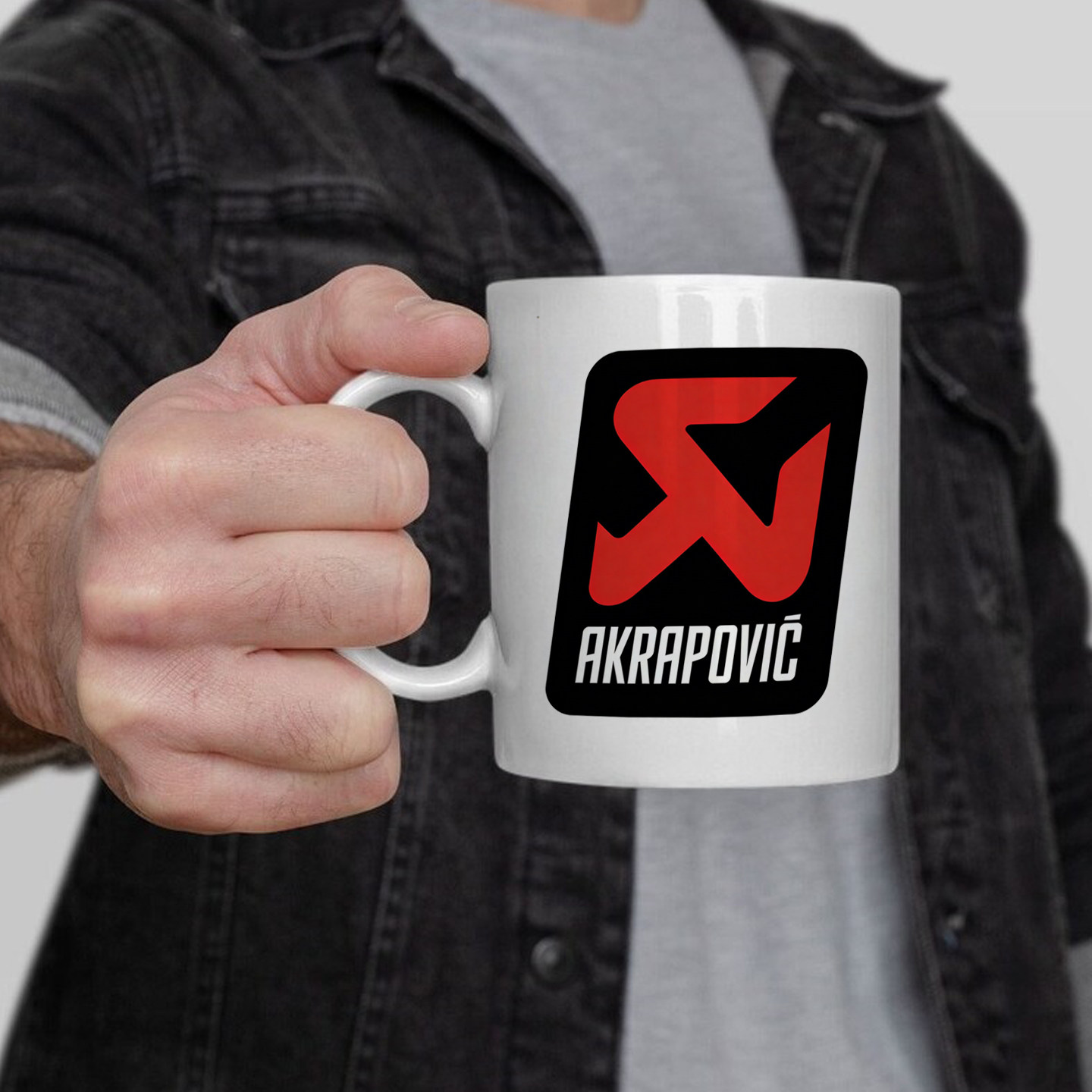 天蝎排气贴纸水杯男生办公室杯子创意陶瓷杯简约马克杯白色咖啡杯