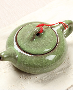 整套冰裂釉陶瓷功夫茶具特价
