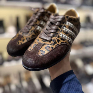 休闲鞋 欧货2025秋冬新品 女鞋 单鞋 2588mt27平底豹纹洋气时尚