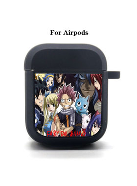 卡通耳机套 动漫妖精的尾巴AirPods2蓝牙耳机套硅胶保护壳