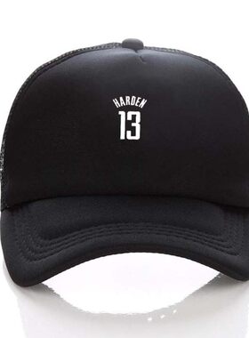 卡通网帽NBA哈登周边棒球帽学生休闲运动帽子男女遮阳网帽