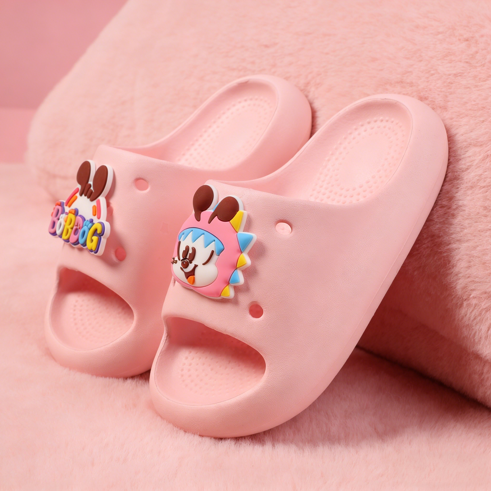 巴布豆儿童拖鞋宝宝防滑卡通夏居家室内eva男童女童小童软底凉拖,童鞋/婴儿鞋/亲子鞋,儿童凉拖鞋,淘宝优惠券,粉丝福利购,淘宝优惠卷