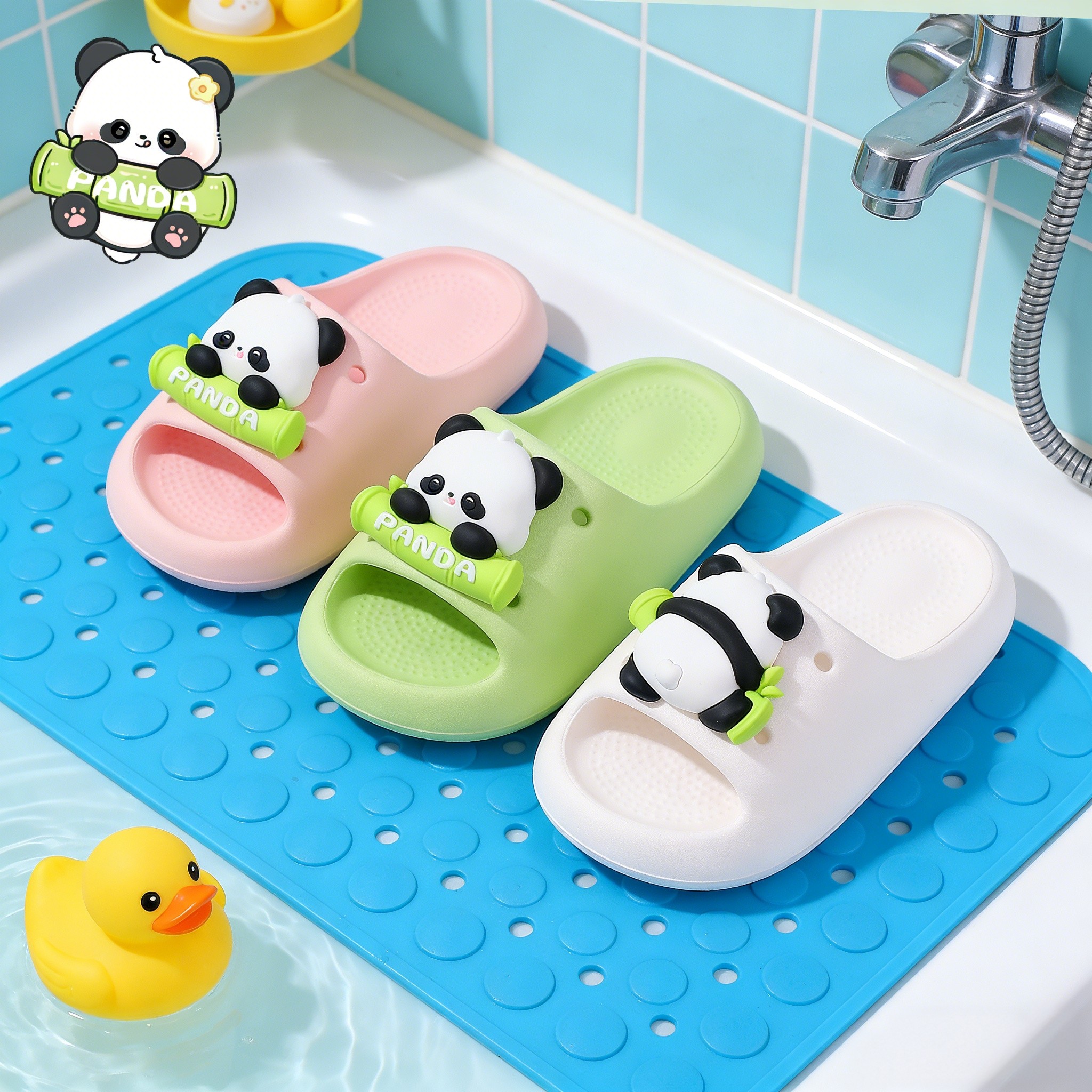 熊猫儿童拖鞋男女童女孩新款防滑凉拖鞋夏季室内洗澡亲子可爱卡通,童鞋/婴儿鞋/亲子鞋,儿童凉拖鞋,淘宝优惠券,粉丝福利购,淘宝优惠卷