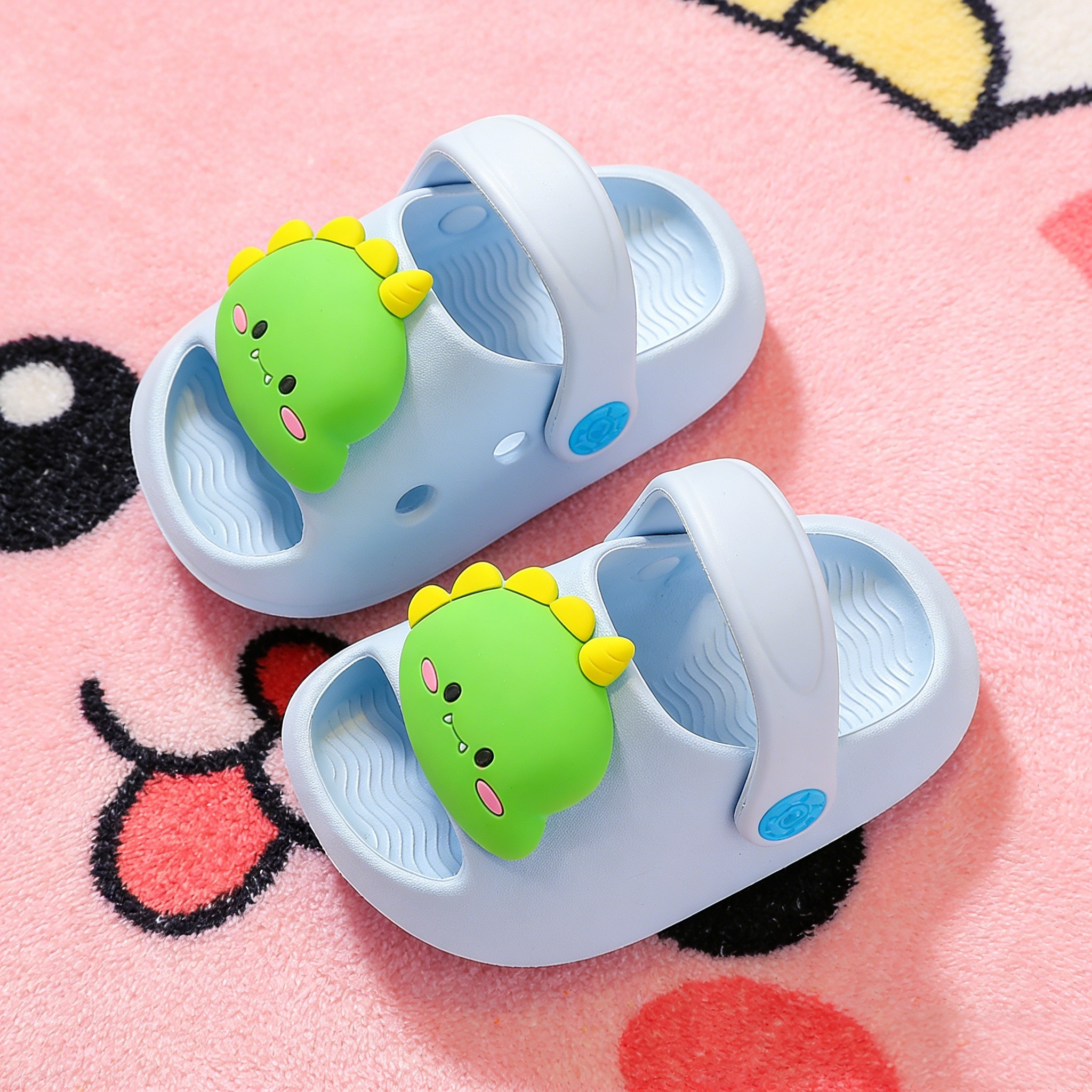 小恐龙宝宝拖鞋新款男孩夏季卡通儿童凉拖鞋居家防滑软底女童露趾,童鞋/婴儿鞋/亲子鞋,儿童凉拖鞋,淘宝优惠券,粉丝福利购,淘宝优惠卷