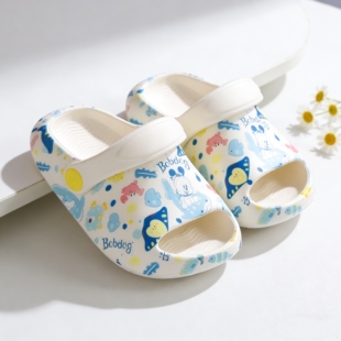 巴布豆儿童拖鞋夏季2一3岁半男童幼儿女宝宝防滑男宝婴儿小童室内