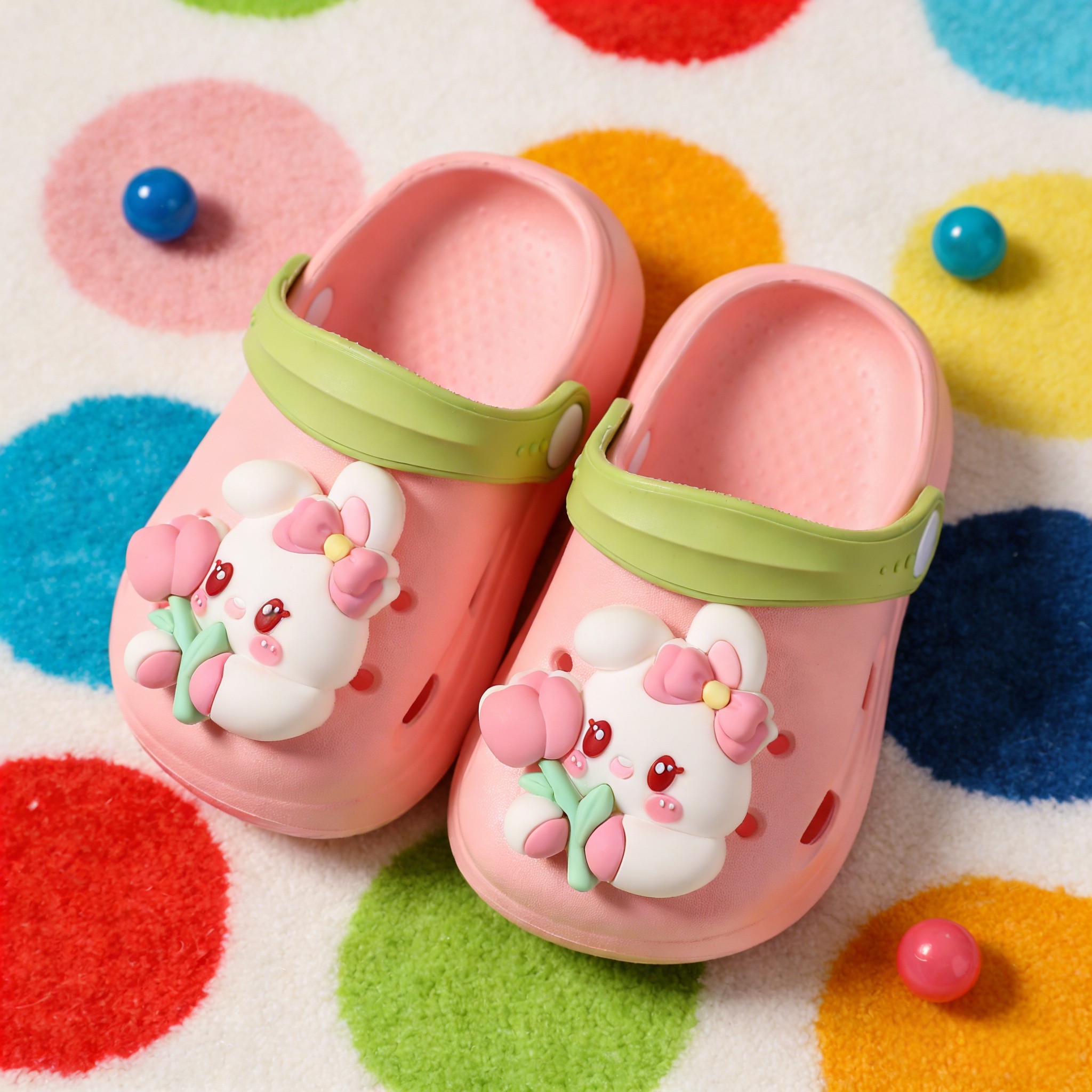 小兔子儿童拖鞋男童女童女孩防滑夏室内洗澡卡通亲子居家沙滩凉拖,童鞋/婴儿鞋/亲子鞋,儿童凉拖鞋,淘宝优惠券,粉丝福利购,淘宝优惠卷