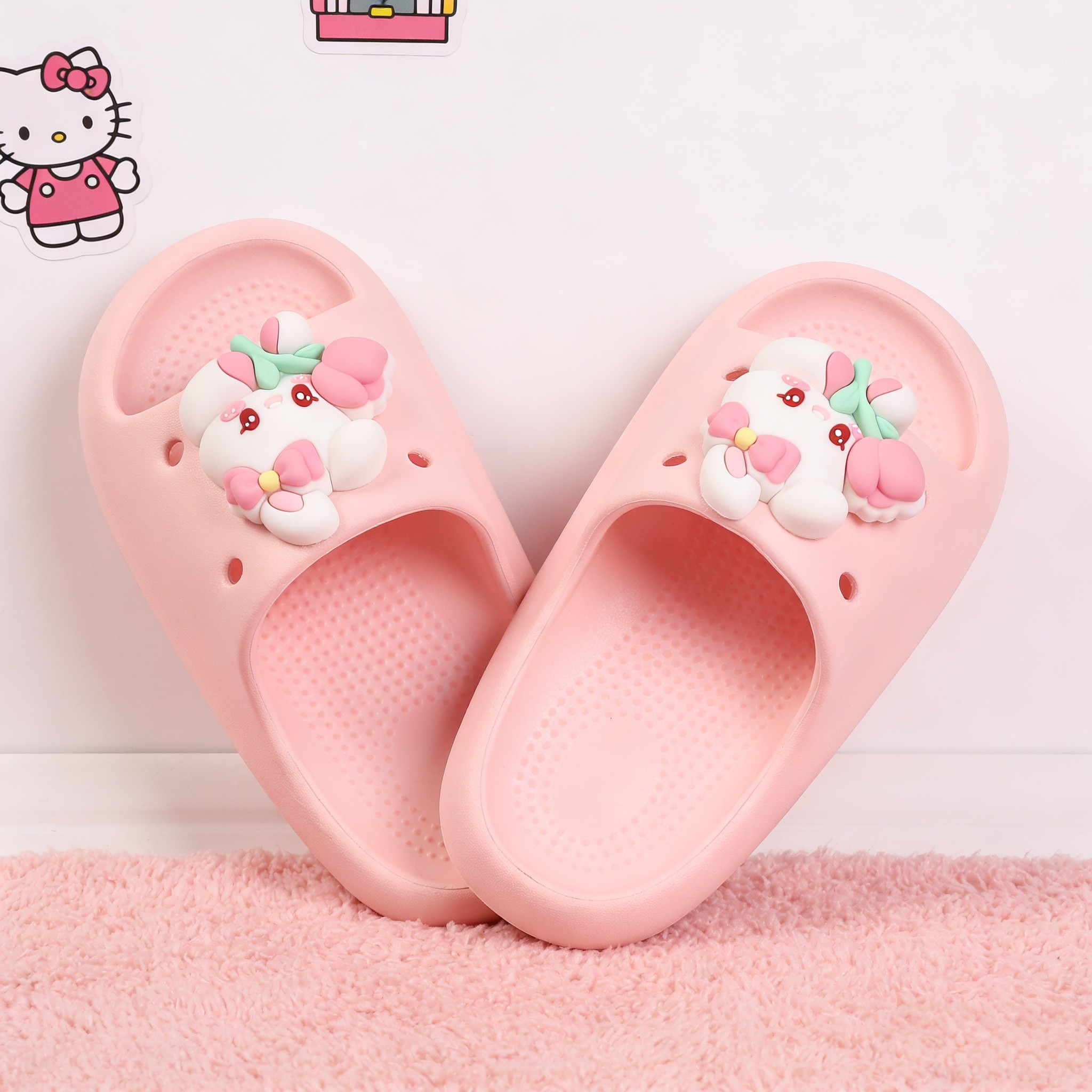 小兔子儿童拖鞋男女童女孩新款防滑凉拖鞋夏大童室内洗澡亲子EVA,童鞋/婴儿鞋/亲子鞋,儿童凉拖鞋,淘宝优惠券,粉丝福利购,淘宝优惠卷