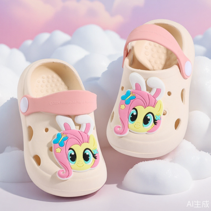 小马宝莉女宝宝洞洞鞋儿童拖鞋室内2024新款防滑夏踩屎感EVA幼儿,童鞋/婴儿鞋/亲子鞋,儿童洞洞鞋,淘宝优惠券,粉丝福利购,淘宝优惠卷