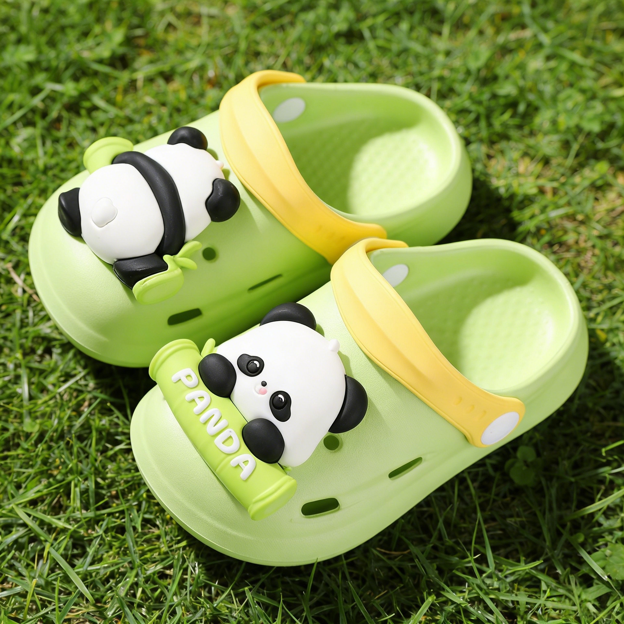 大熊猫儿童拖鞋男女童女孩防滑夏季室内洗澡可爱卡通家居沙滩凉拖,童鞋/婴儿鞋/亲子鞋,儿童凉拖鞋,淘宝优惠券,粉丝福利购,淘宝优惠卷