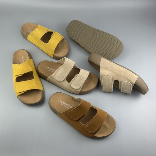 厚底女拖松糕女拖软底勃肯拖