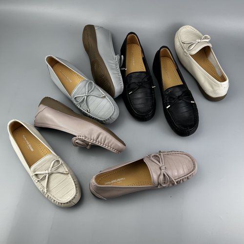 欧美乐福鞋休闲女鞋蝴蝶结品质好