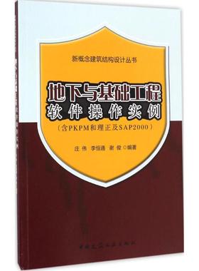 地下与基础工程软件操作实例（含PKPM和理正及SAP2000）
